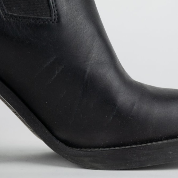 Acne Studios Star Leather Ankle Boots - Picture 9 of 9